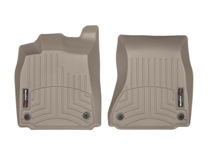 WeatherTech 12+ Audi A6/S6 Front FloorLiner - Tan-thumbmail-1