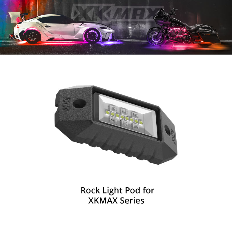 XK Glow XKmax RGBW Addressable LED Rock Light Pod-thumbmail-1