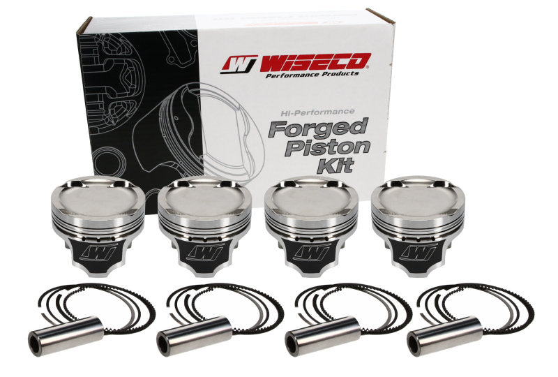 Wiseco Honda B16A -8.00cc Dome 30.00mm CH 81.00mm Bore Shelf Stock Single Piston-thumbmail-4