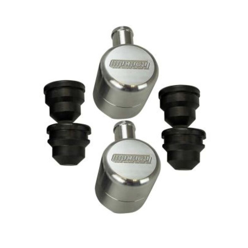 Moroso 1.22in Hole 5/8in Hose Billet Valve Cover Breather-thumbmail-1