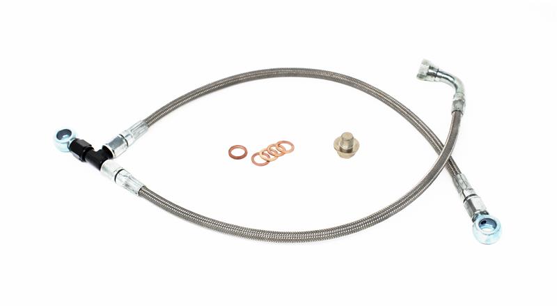 Torque Solution Turbo Oil Feed Line Kit - Subaru EJ w/ Garrett GT Series-thumbmail-1
