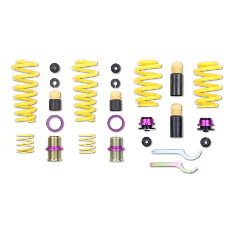 KW 2021+ Audi RS6 Avant (w/o Air Suspension) Height Adjustable Spring Kit-thumbmail-2