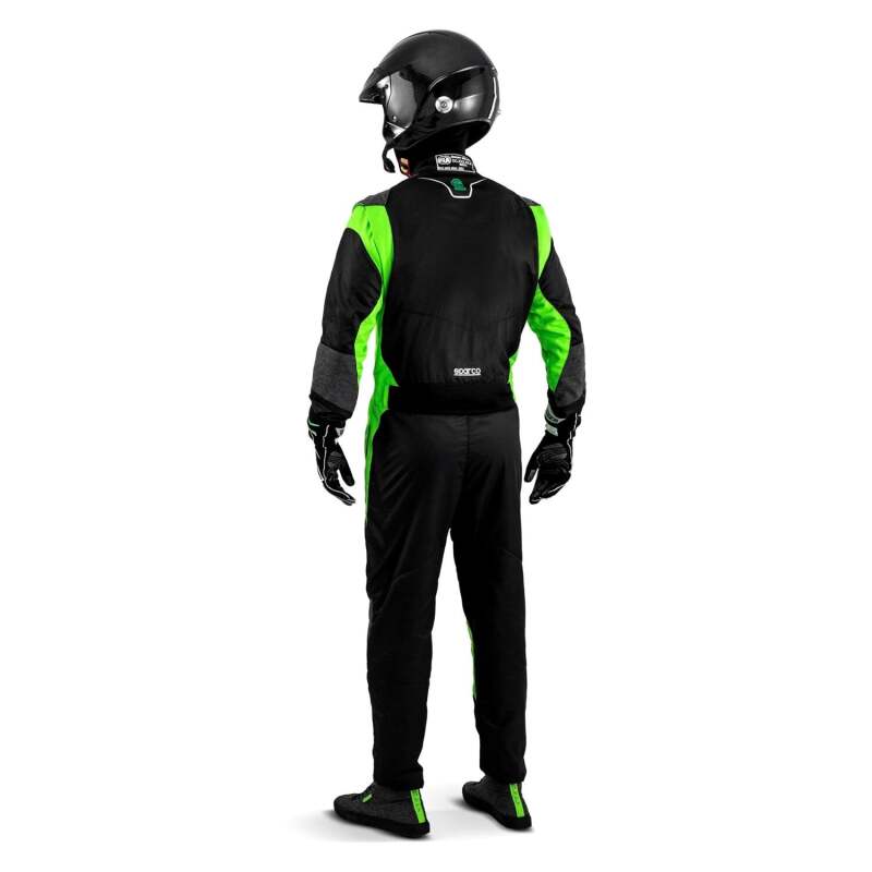 Sparco Suit Futura Size 64 Black/Green-thumbmail-2
