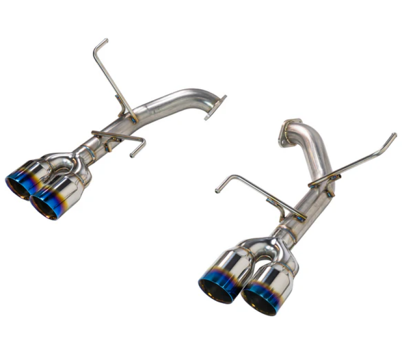 Remark 2022+ Subaru WRX (VB) 3.5in Axleback Exhaust w/ Burnt Stainless Double Wall Tip-thumbmail-1