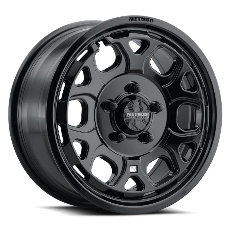 Method MR416 Bead Grip 15x7 / 5x4.5 / 55mm Offset / 68.00mm CB / Gloss Black Wheel-thumbmail-1