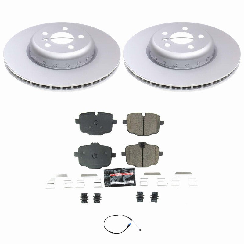 Power Stop 19-25 BMW X4 Rear Z23 Coated Brake Kit-thumbmail-1