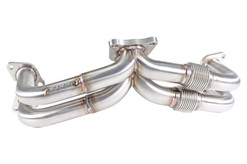 Perrin 22-24 Subaru WRX / 20-24 OBXT & Legacy XT / 19-24 Ascent Equal Length Header - Brushed SS-thumbmail-4