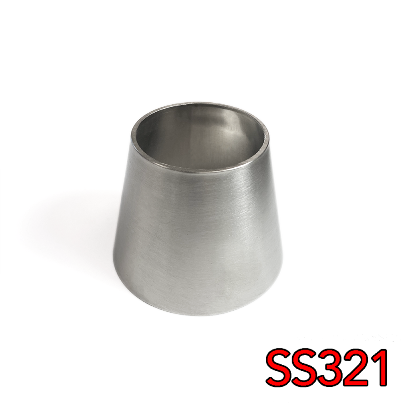 Stainless Bros 2in to 2.5in SS321 Transition Reducer 1.188in Overall Length - 16GA/.065in Wall-thumbmail-2
