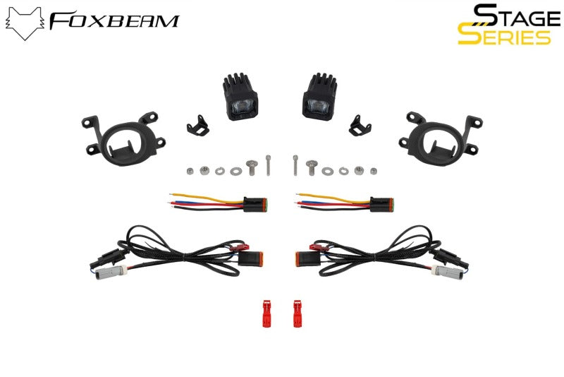 Diode Dynamics 23-24 Toyota GR Corolla SSC1 LED Fog Light Kit - White SAE Fog-thumbmail-4