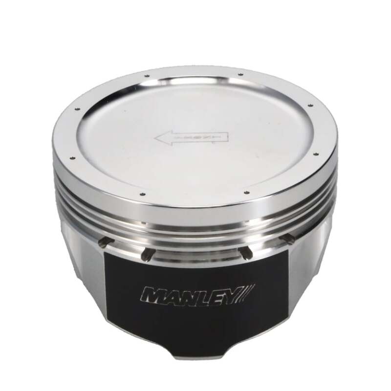 Manley 4.6L Ford Modular (2/4 Valve) 3.552in Bore 1.2in CD 11cc Turbo Tuff Dish Pistons - Set of 8-thumbmail-2