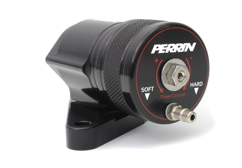Perrin Subaru 02-07 WRX / 04-15 STI Black Blow Off Valve kit Recirculation Only-thumbmail-2