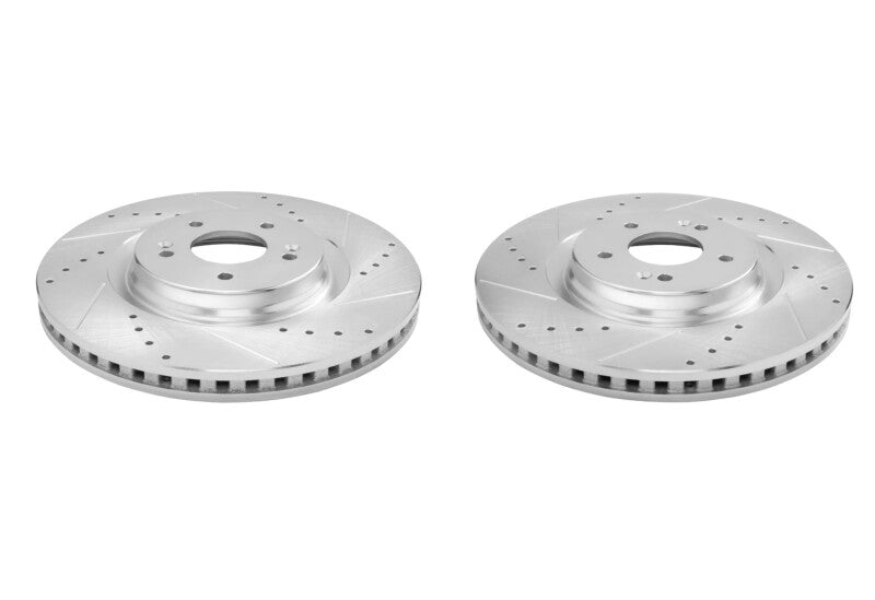 Power Stop 21-25 Hyundai Sonata Front Drilled & Slotted Rotor - Pair-thumbmail-1