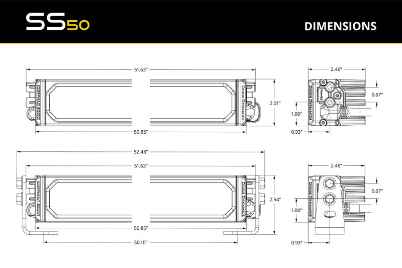 Diode Dynamics SS50 Sport White Driving Standard ABL (one)-thumbmail-2