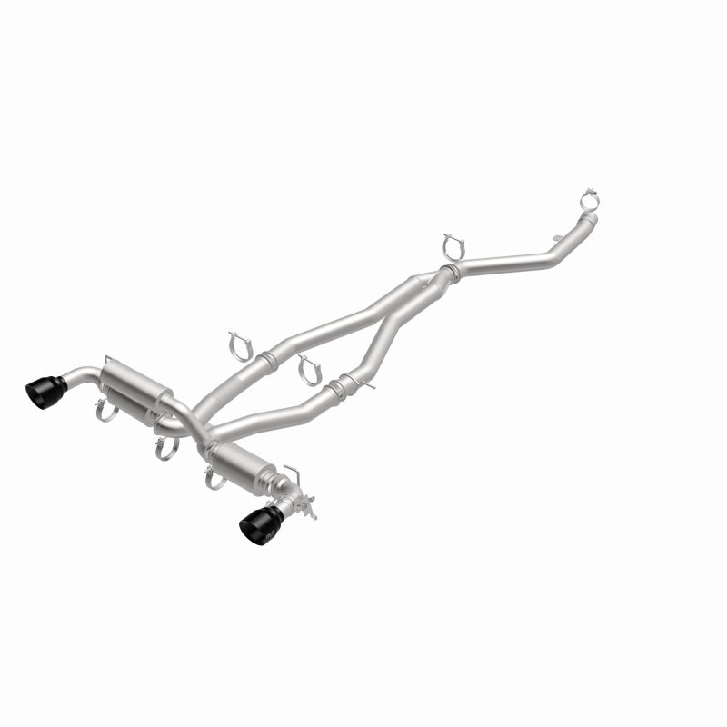 MagnaFlow 2020+ Toyota Supra SPEQ Series Cat-Back Performance Exhaust System w/ Black Chrome Tips-thumbmail-4