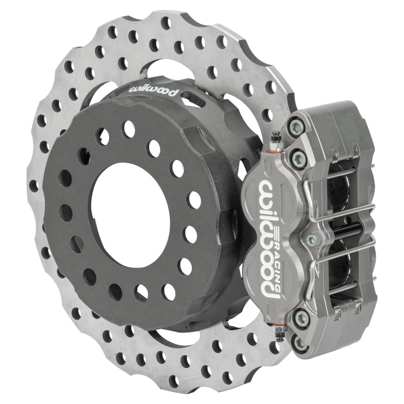 Wilwood Big Ford New Style Dynapro SA Lug Drive Dynamic Single Rear Drag Brake Kit- 2.36 Offset-thumbmail-1