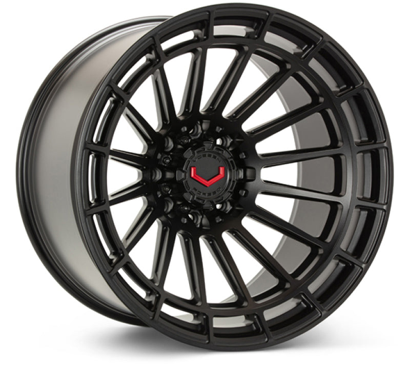 Vossen LCX-01 22x12 - 8x165.1 - ET44 - Ultra Deep - 125.1 - Satin Black Wheel