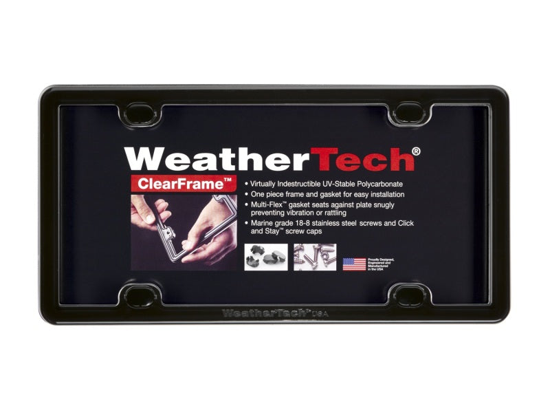 WeatherTech ClearFrame Kit - Black-thumbmail-2