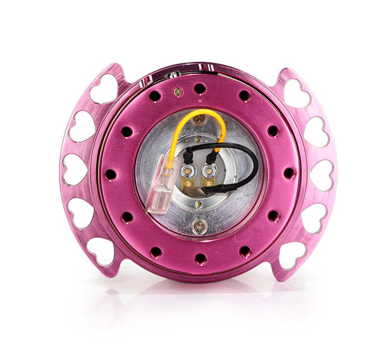 NRG Quick Release Kit - Pink Body/ Pink Heart Cutout Ring-thumbmail-2
