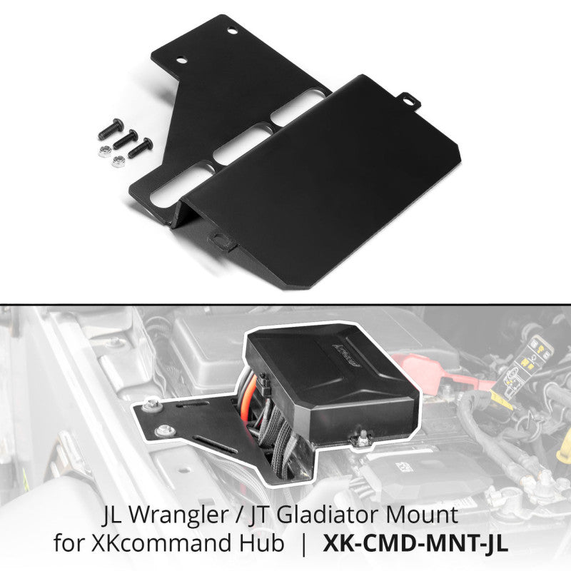 XK Glow XKcommand Hub Mounting Bracket for Wrangler JL + Gladiator JT-thumbmail-1