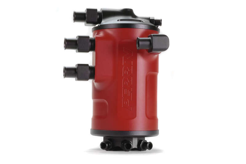 PERRIN 02-21 Subaru WRX / 04-21 STI Air Oil Separator - Red-thumbmail-2