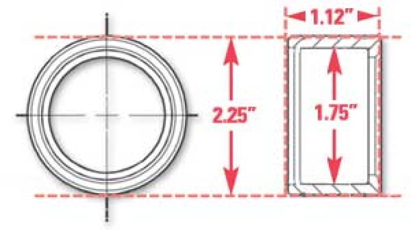 SPC Performance Weld-In Ring Kit 1.75 in. ID-thumbmail-2