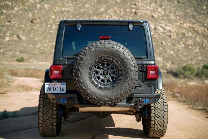 DV8 Offroad 18-23 Jeep Wrangler JL MTO Series Bumper Spare Tire Swing Gate-thumbmail-5
