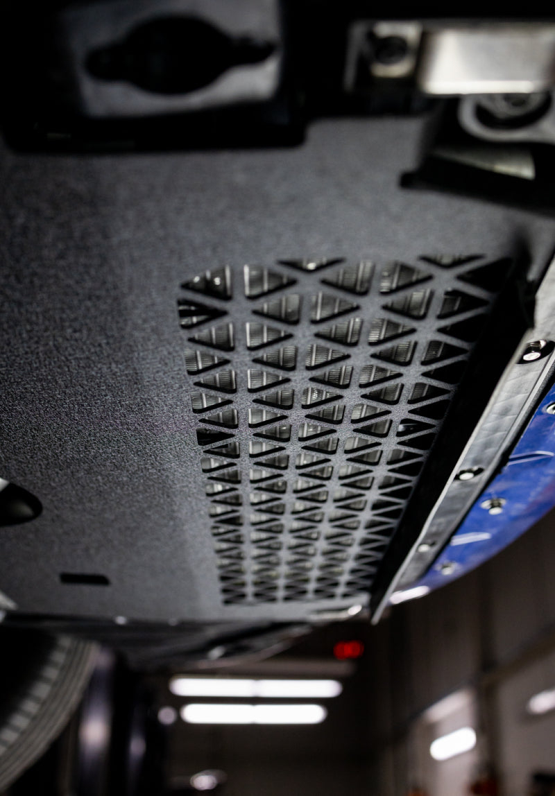 Mishimoto 2021+ BMW G80 M3 Skid Plate Engine - Wrinkle Black-thumbmail-3