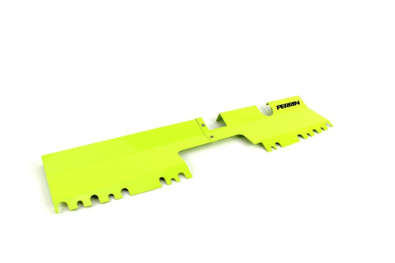 Perrin 15-21 WRX/STI Radiator Shroud (Without OEM Intake Scoop) - Neon Yellow-thumbmail-1