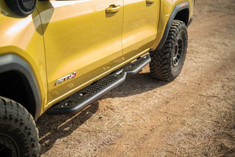 DV8 Offroad 23-24 Chevy Colorado OE Plus Side Steps - Black Steel-thumbmail-7