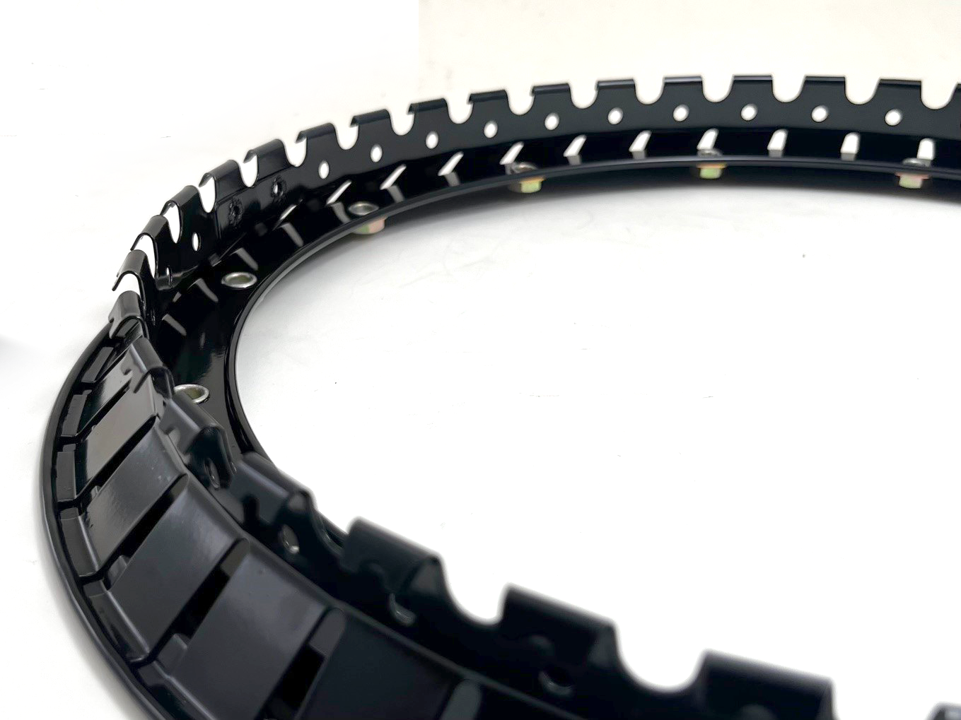 Simulated Bead Lock Hubcap Rings - 15" Black-thumbmail-3