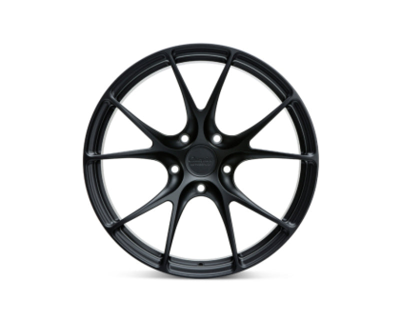 Vossen X Champion RS74 20X9.5 / ET59 / Satin Black Wheel / Centerlock / 918 Spyder - Front-thumbmail-1