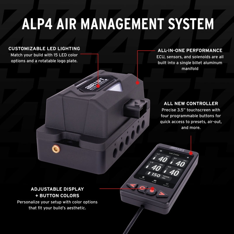 Air Lift ALP4 Upgrade Kit 3/8in Airline (No Tank/Compressor)-thumbmail-3