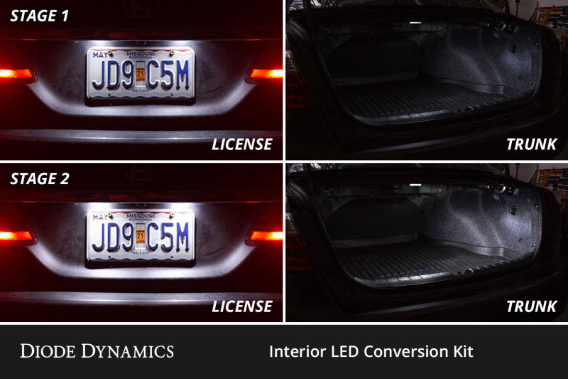 Diode Dynamics 16-23 Nissan Maxima Interior LED Kit Cool White Stage 2-thumbmail-2