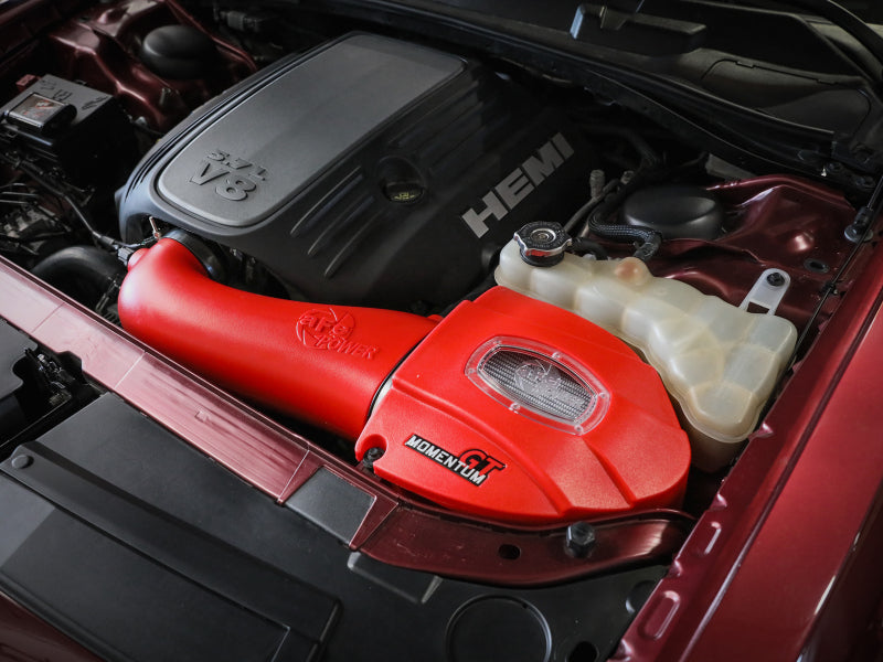 aFe Momentum GT Pro Dry S Stage-2 Intake System 11-15 Dodge Challenger / Charger R/T 5.7L HEMI - Red-thumbmail-2