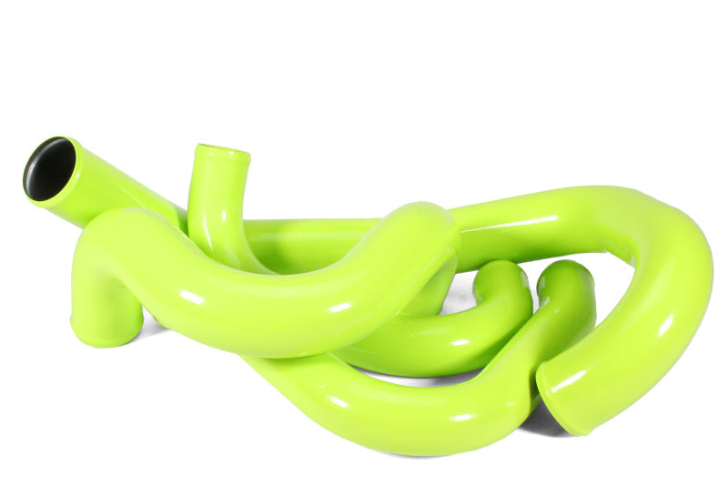 PERRIN 15-21 Subaru WRX Front Mount Intercooler Boost Tube Kit - Neon Yellow-thumbmail-1