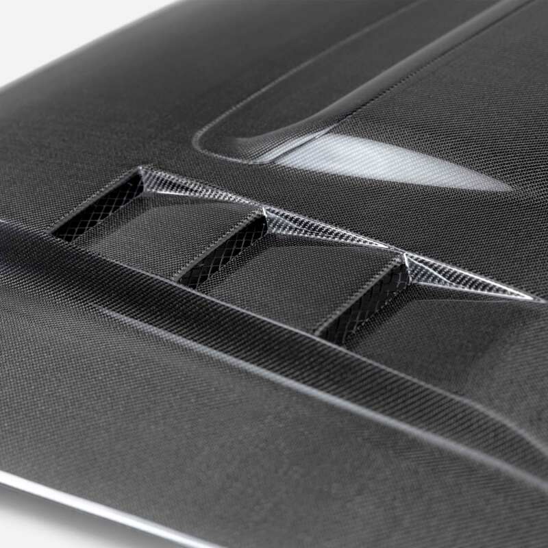 Seibon 12-15 Toyota Tacoma TS-Style Carbon Fiber Hood-thumbmail-3