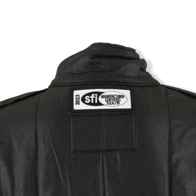RaceQuip SFI-15 Jacket Black Small-thumbmail-3