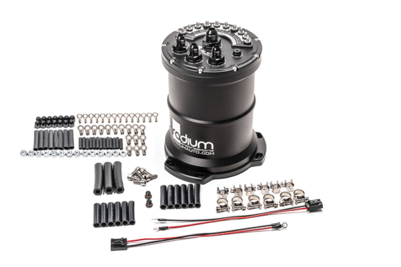 Radium Multi-Pump Fuel Surge Tank Fits Walbro GSS342 / AEM 50-1200 / DW4 (Pumps Not Included)-thumbmail-1