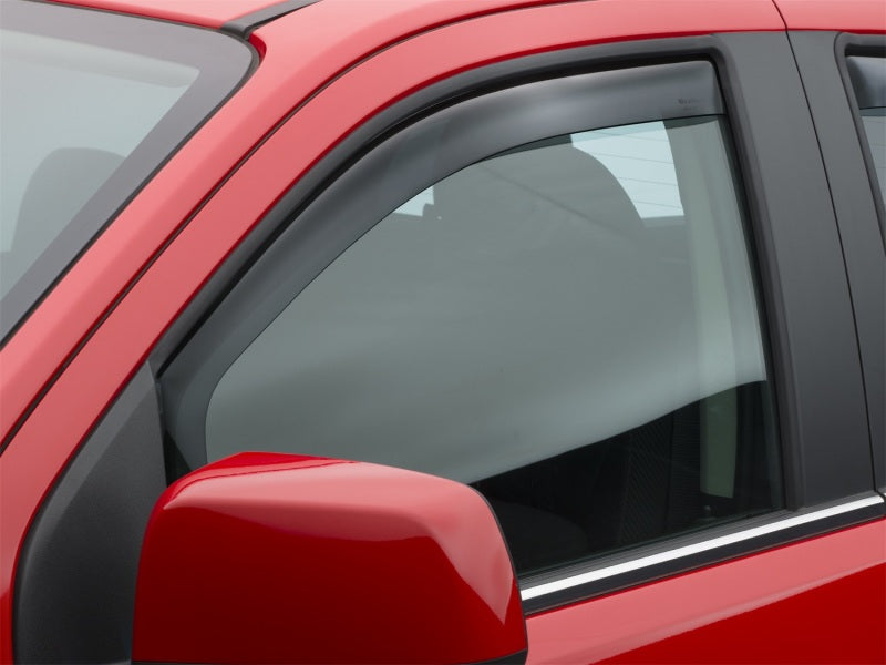WeatherTech 2015+ Chevy Colorado/GMC Canyon Front Side Window Deflectors - Dark Smoke-thumbmail-3
