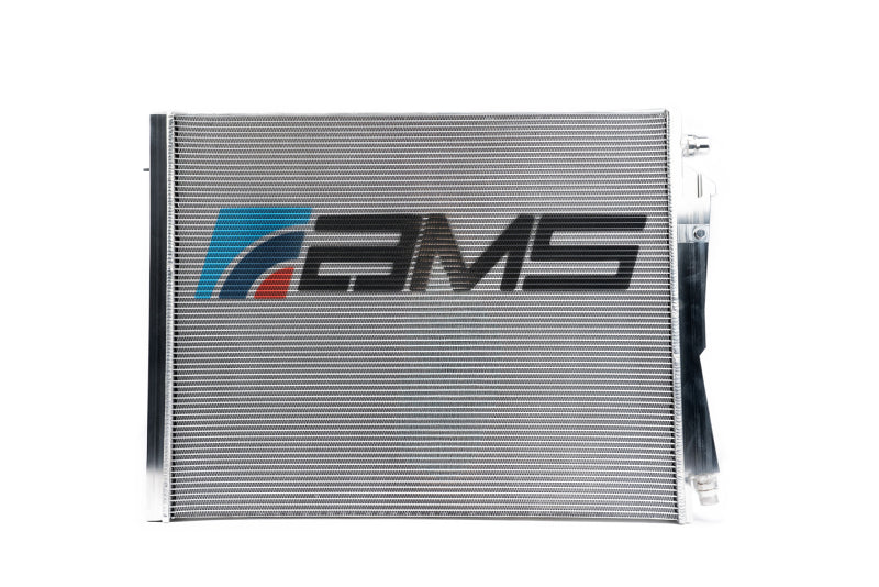 AMS Performance BMW G8X M2/M3/M4 S58 Heat Exchanger - Limited Edition M Color Logo-thumbmail-2