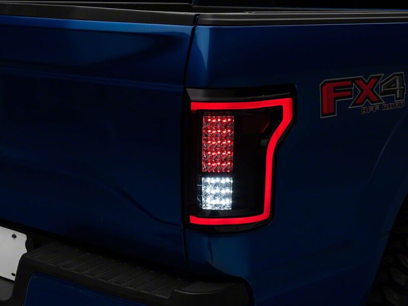 Raxiom 15-17 Ford F-150 LED Tail Lights- Black Housing- Clear Lens-thumbmail-2