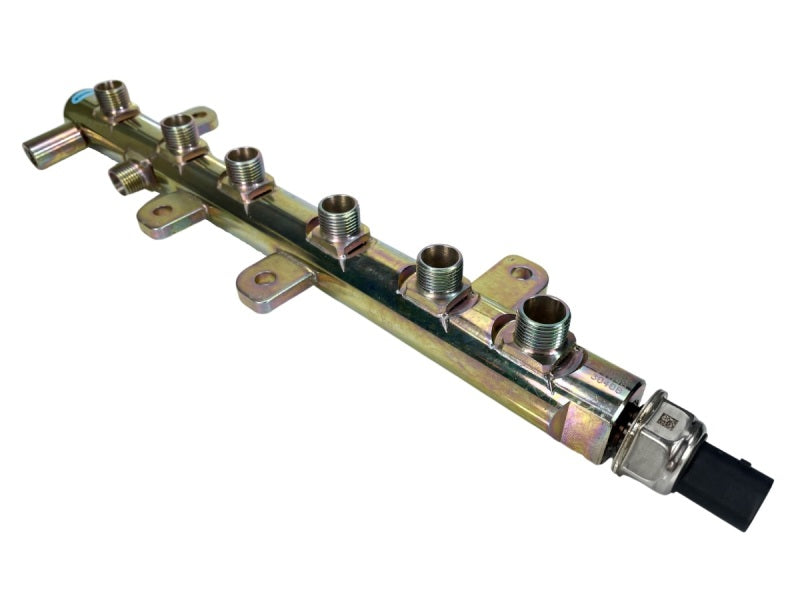 Exergy 13-16 Dodge Cummins 6.7 Replacement Fuel Rail (Complete w/Sensor & PRV)-thumbmail-1