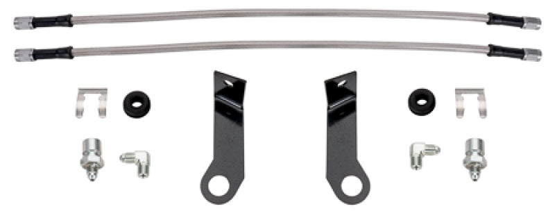Wilwood 15-21 Toyota 4Runner Flexline Kit 14in M10-1.00 IF 1/8-27 NPT w/ Bracket-thumbmail-1