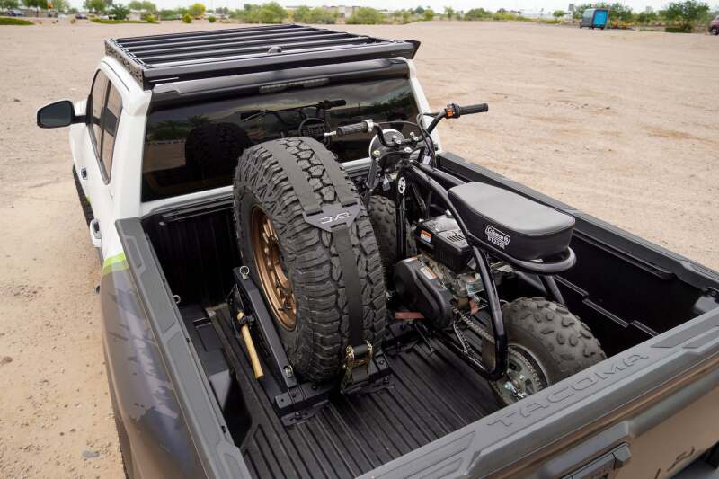 DV8 Offroad Truck Bed Universal Tire Carrier & Accessory Mount-thumbmail-5