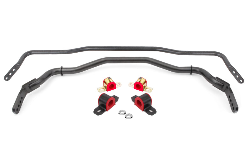 BMR 15-22 S550 Mustang Sway Bar Kit with Bushings  Front and Rear Black Hammertone-thumbmail-1