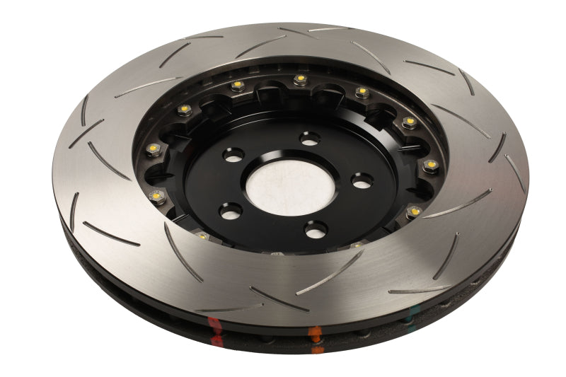 DBA 24-26 Ford Mustang (390mm Front Rotor) Rear 5000 Series Slotted Rotor (w/Black Hat)-thumbmail-2