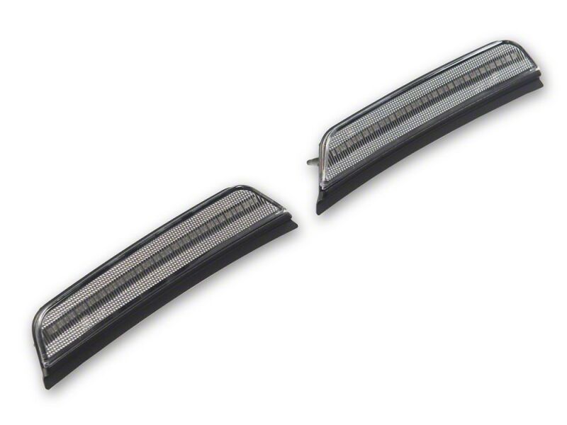 Raxiom 22-25 Jeep Grand Cherokee WK2 LED Front Side Marker Lights- Clear Lens- Amber LED-thumbmail-1
