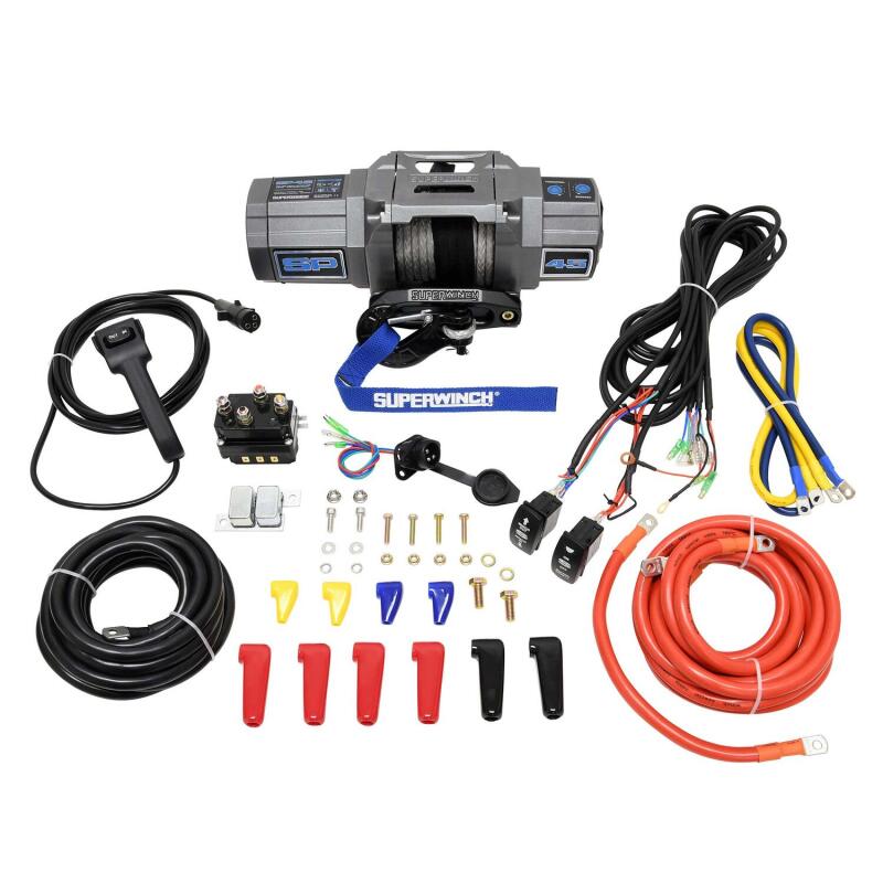 Superwinch SP 45SR Winch w/ Synthetic Rope - Graphite-thumbmail-3