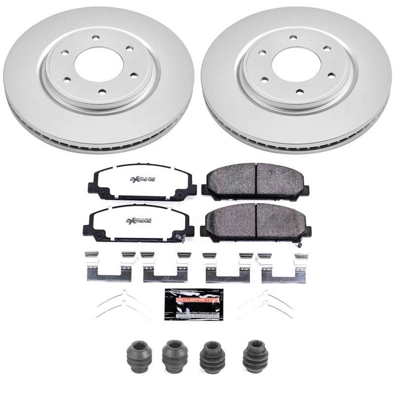 Power Stop 12-15 Nissan Armada Front Z36 Coated Truck & Tow Brake Kit-thumbmail-1