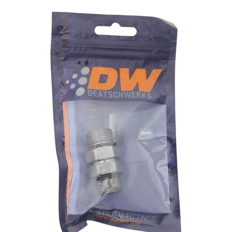 DeatschWerks 8AN ORB Male to 8AN ORB Male Swivel Adapter - Anodized DW Titanium-thumbmail-2
